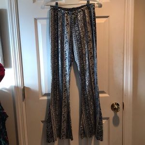 About a girl stretch flare pants